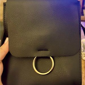 LEATHER TRAVEL CROSSBODY BAG!!